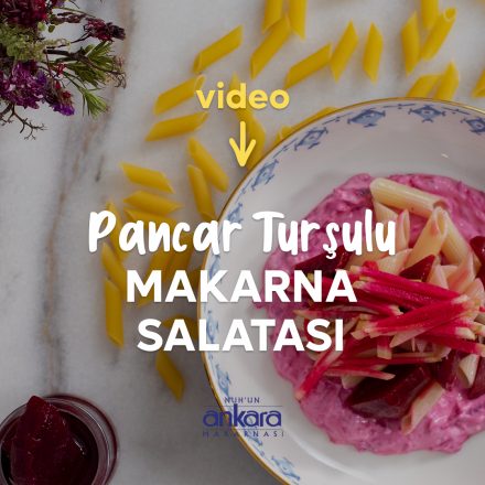 pancar turşulu makarna salatası