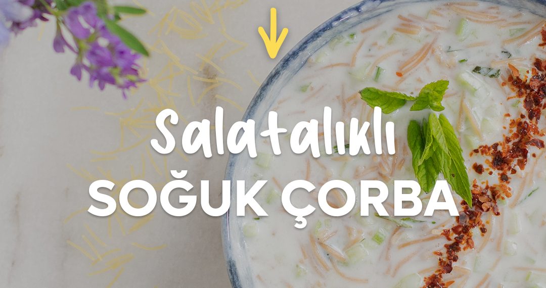 salatalıklı soğuk çorba